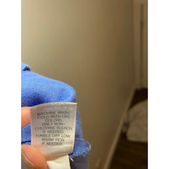 NWOT Volcom cotton blue floral hawaiian summer shirt‎ - Picture 3 of 3